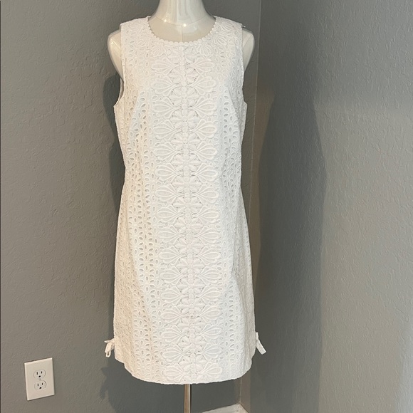 MELANI EYELET Lilly Pulitzer Dress SHIFT NWT 6 - Picture 1 of 5